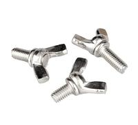 vis papillon, Vis à oreilles main en acier inoxydable 304. Boulon avec griffe, plusieurs tailles(M6x150mm (1pcs))