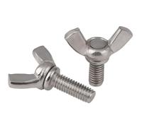 vis papillon, W. Vis Inox 304 M4 6-35mm(M4 X 16mm-25pcs)