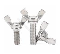 vis papillon, W. Vis zinguées M4-M10 plusieurs longueurs 5/10/20 pièces(10Pcs,M6x12)