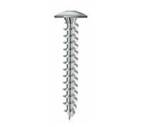 Vis penture Torx - acier blanc - filetage total - 6x40 mm - 200 pièces VISWOOD