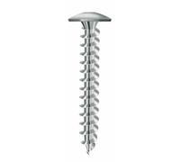 Vis penture Torx - acier blanc - filetage total - 7x50 mm - 100 pièces VISWOOD