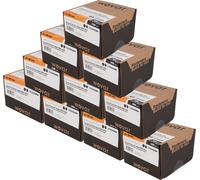 Vis pour coffrage à clins noir Acier inoxydable 410 4 x 50 mm Torx 20 avec encoche de coupe - 2000 pièces