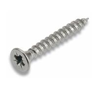 Vis pour panneaux agglomérés zinguée jaune à tête fraisée 4,5 x 50 mm PZ2 190043 (paquet de 100 pièces)