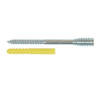 Vis pour pose de menuiseries bois sur maçonnerie - double filet - 6 x 150 mm - TOP-ROC ING FIXATIONS