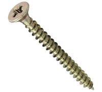 Vis Pozidriv tête fraisée - filetage total - acier bichromaté - 5 x 20 mm - lot de 26