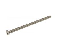 Vis seule pour poignée de porte - 4x80 mm - acier nickelé - par 50 HOPPE