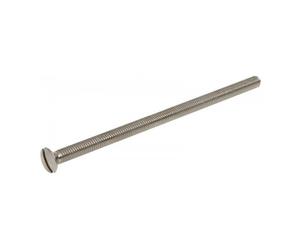 Vis seule pour poignée de porte - 4x80 mm - acier nickelé - par 50 HOPPE
