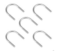 Vis SOURCING MAP 5Pcs M6 Boulon en U fixation acier inoxydable 304 pour tuyau 33mm de diamètre Composant de fixation