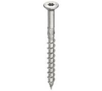 Vis terrasse bois inox A2 filetage partiel HECO TOPIX Plus - tête fraisée Torx - 5 x 80 - x200 HECO