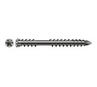 SPAX Vis terrasse, Filetage de fixation, Tête cylindrique, T-STAR plus, Pointe CUT, Acier inoxydable A2