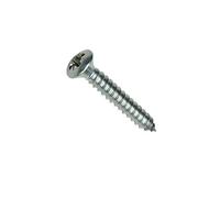 Vis tôle à tête fraisée bombée - Pozi - acier zingué - 4.19x25.4 mm