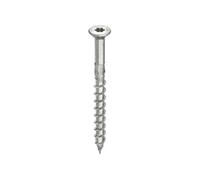 Vis-Topix-Plus Inox pour terrasse - Ø5x70mm - Tête Fraisée avec nervures de fraisage - Filetage Partiel - T20 - Boite de 200 - 61777