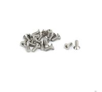 Vis Torx SOURCING MAP M1.6x4mm tête plate acier inox 304 T4 20PCS attaches vis Torx