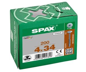 Vis universelle nickelé Filetage partiel - SPAX - 06810304003