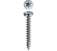 Vis universelle - SPAX - T-STAR+ - Acier zingué - Tête ronde - Lot de 200 pièces