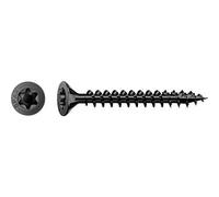 Vis universelles - SPAX - Lot de 200 - Tête fraisée - Noir - Empreinte Torx
