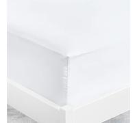 Viscosoft | Drap Housse 80x200 Blanc Microfibre Qualité Supérieure | Grand Bonnet 30 cm Matelas Epais | Ajustable | Tissu Doux, Durable et sans Plis