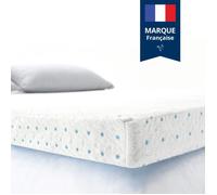 ViscoSoft - Surmatelas 140x200 Gel, Surmatelas Rafraichissant Memoire de Forme 5cm, Effet Frais et Relaxant, Housse Bambou Lavable