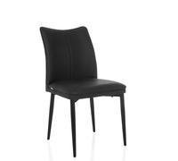 VISETO - Chaise de salle à manger Noir