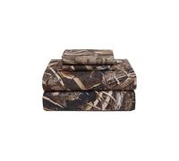 Visi-One Realtree Max-5 Parure de lit 4 pièces en Polycoton Super Doux de qualité supérieure - Lavable en Machine - Taille complète