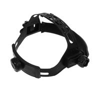 Visière de Casque Réglable pour Soudage, Coiffe de Rechange Noire | Plastique, Ajustement Confortable, Protège la Tête des Éclaboussures, pour Casque de Soudage