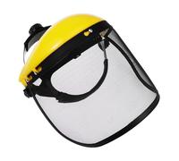 Visière de Protection à Grille Métallique pour Débroussailleuse, Visage | Protection Visage, Maille Relevable, Haute Résistance aux Chocs, Ventilation, Métal et Plastique, Usage Extérieur