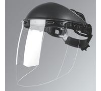 Bollé Écran facial SPHERPI – serre-tête réglable – PC incolore