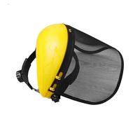 Visière de Protection Faciale en Métal et Plastique, Ventilation | Bouclier de Sécurité pour Tondeuse, Usage avec Taille-haies et Travaux Forestiers, Ajustement Tête