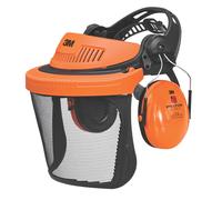 3M Combinaison de protection faciale et auditive G5V5CH51 Visière réticulée PA EN 1731 Quantité:1