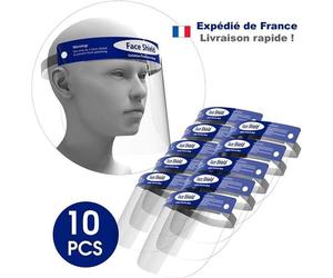 Visiere de Protection - SKYLANTERN - Lot de 10 - Incolore - Polycarbonate