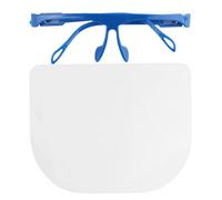 Visière de Protection Visage Anti-buée Anti-Huile Cuisine | Polycarbonate Rigide PC et Apet, Demi-cadre Simple, Facile à Nettoyer, à Installer Couleur Aléatoire
