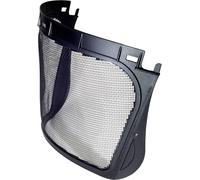 Visière filet 3M 5B polyamide Taille du filet : 0,3; 1,0x1,0mm Réduction de la lumière : 45%, poids : 45g disponible séparément : support V5 pour casques de protection 3M x1 morceau