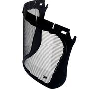 Visière filet 3M 5J Acier inoxydable gravé Taille du filet : 0,15mm Réduction de la lumière : min. 17%, max. 37%, Poids : 54g vendu séparément : support V5 pour casques de protection 3M x1 morceau