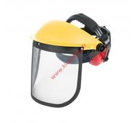 Visière grillagée de forestier avec casque anti-bruit Silverline 140878
