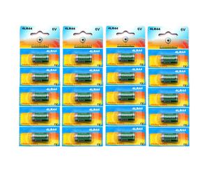 Visiodirect Piles alcalines 4LR44 6V - Lot de 20