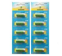 Visiodirect Piles alcalines A23 12V - Lot de 10