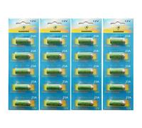 Visiodirect piles alcalines A23/23A 12V - Lot de 20