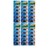 Visiodirect Piles alcalines LR1 1,5 V - Lot de 30