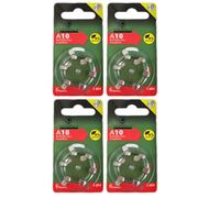 Visiodirect Piles auditives zinc air A10 - Lot de 24