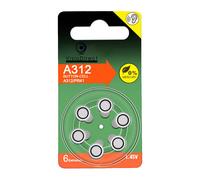 Visiodirect Piles auditives zinc-air A312