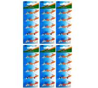 Lot de 60 Piles bouton plates Type AG1/G1 1,5V compatibles LR60 LR621 SR621W 364 - Visiodirect -