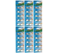 Visiodirect Piles bouton AG10 LR1130 - Lot de 60
