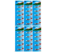 Visiodirect Piles bouton AG4/LR626 - Lot de 60