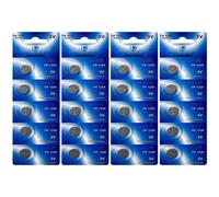 Visiodirect Piles bouton lithium CR1220 3V - Lot de 20