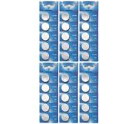 Visiodirect piles bouton lithium CR2450 - Lot de 30
