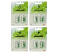 Visiodirect Piles lithium CR2 pour appareil photo - Lot de 8