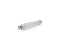 Vision-EL 776096 Tube LED S19 Salle de bain 4000°K, Aluminium/PC, 9 W, Dépoli, (L x Ø)-310 x 38 mm