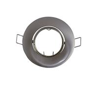 Vision-EL 77703 Grand support de plafond, Aluminium/, Argent, (Ø)-92 mm