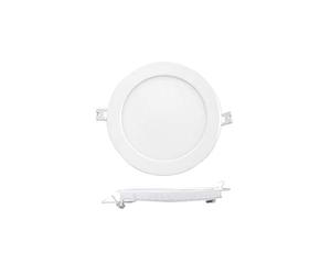Vision-EL 777571 Plafonnier LED 4000°K, Aluminium/PC, 18 W, Blanc, (Ø)-225 mm