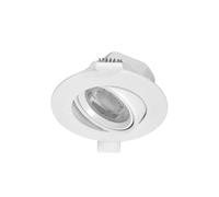Vision-EL Spot LED orientable CCT Miidex - 7W - 3000/4000/6500 K - IP20 - Blanc - Avec alimentation électronique